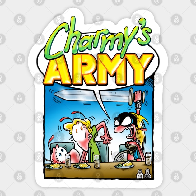 Charmy's Army - Warrior Wench Wendy Sticker by Charmy_Surplus